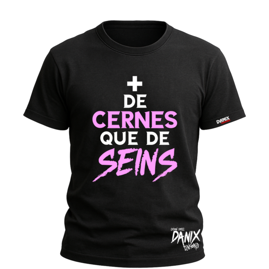 Tshirt Plus de cernes que de seins [DANIX CENSORED]